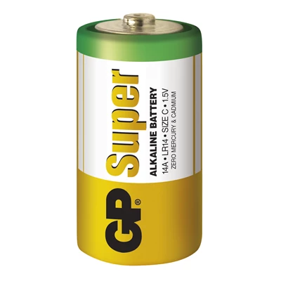 Batteri GP Super Alkaline C 2/fp