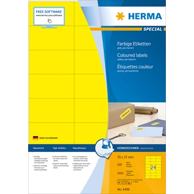 Etikett Herma Special 70x37mm