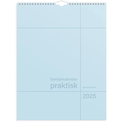 Familjekalender 2025 Praktisk